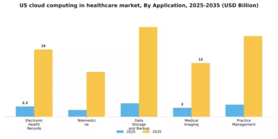 US Cloud Computing in Healthcare Market Segment Image 0