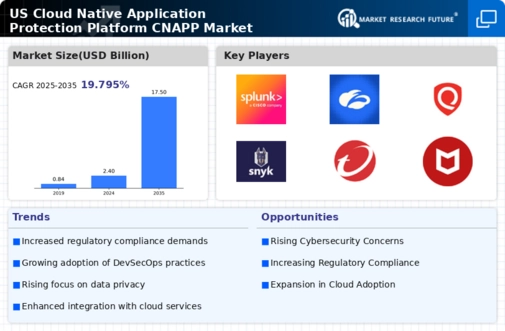 US Cloud native Application Protection Platform CNAPP Market Infographic