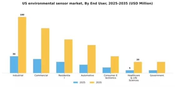 US Environmental Sensor Market Segment Image 0