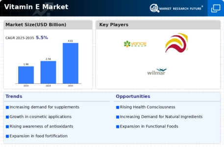 Vitamin E Market Infographic