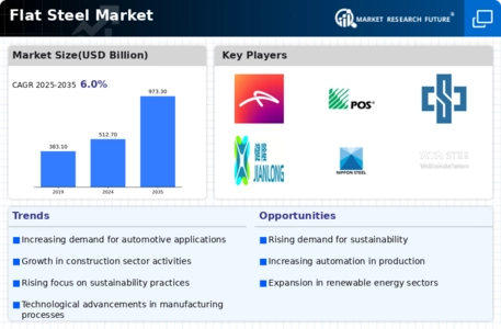 Flat Steel Market Infographic