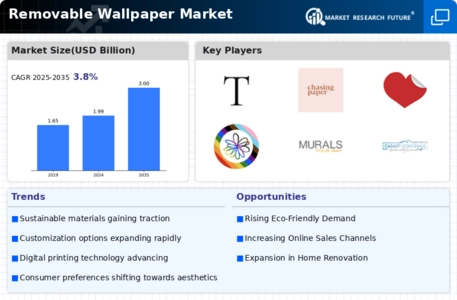 Removable Wallpaper Market Infographic