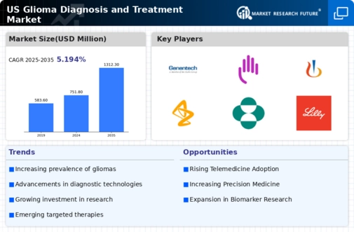 US Glioma Diagnosis Treatment Market Infographic