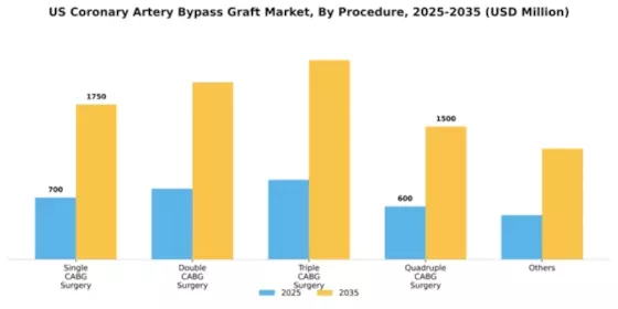 US Coronary Artery Bypass Graft Market Segment Image 1