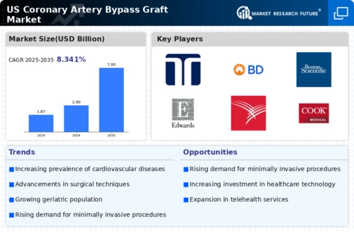 US Coronary Artery Bypass Graft Market Infographic