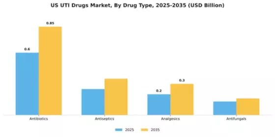 US UTI Drugs Market Segment Image 1