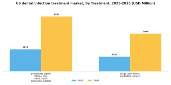 US Dental Infection Treatment Market Segment Image 0
