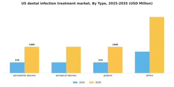 US Dental Infection Treatment Market Segment Image 1