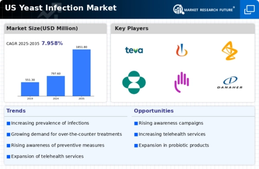 US Yeast Infection Market Infographic