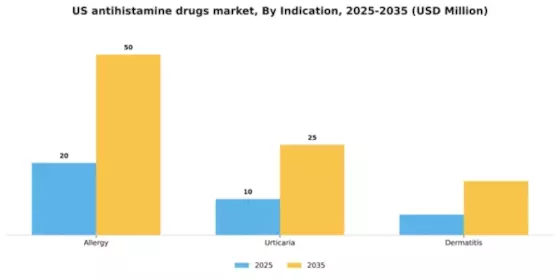 US Antihistamine Drugs Market Segment Image 1