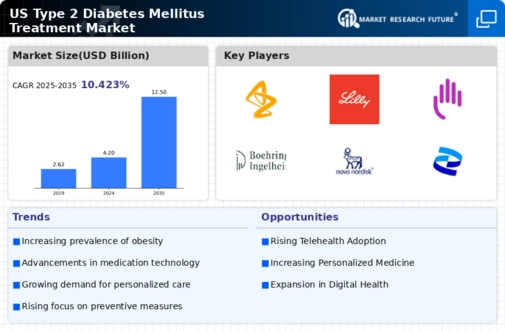 US Type 2 Diabetes Mellitus Treatment Market Infographic