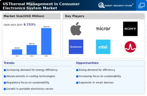 US Thermal Management in Consumer Electronics System Market Infographic