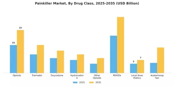 Painkiller market Segment Image 0