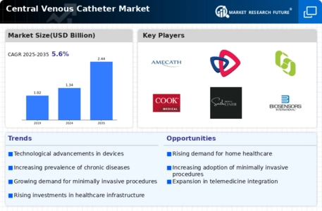 Central Venous Catheter Market Infographic
