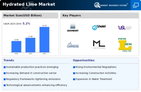 Hydrated Lime Market Infographic Hydrated Lime Market Infographic