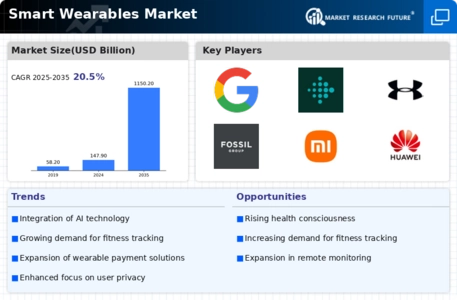 Smart Wearables Market Infographic