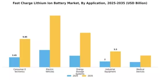Fast Charge Lithium Ion Battery Market Segment Image 0