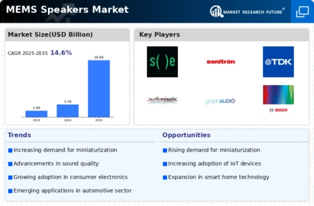 MEMS Speakers Market Infographic