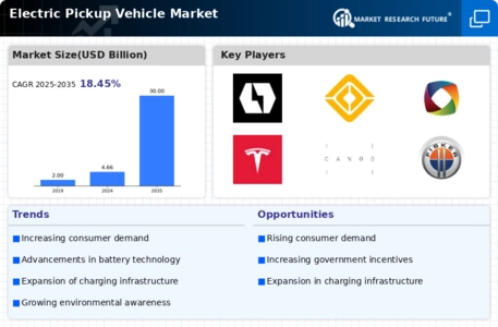 Electric Pickup Vehicle Market Infographic