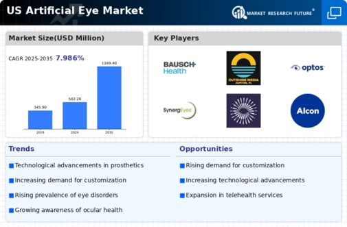 US Artificial Eye Market Infographic