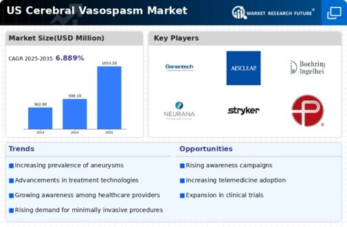 US Cerebral Vasospasm Market Infographic