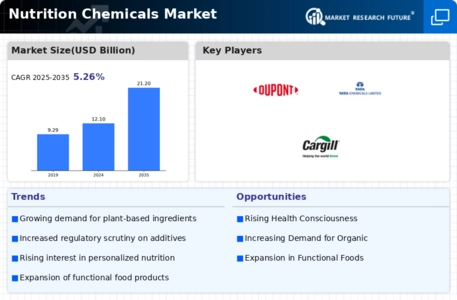 Nutrition Chemicals Market Infographic