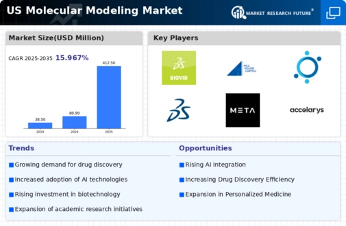 US Molecular Modeling Market Infographic