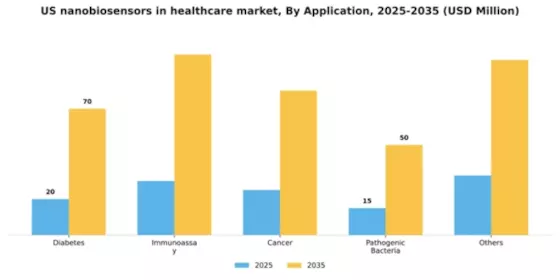 US Nanobiosensors in Healthcare Market Segment Image 0
