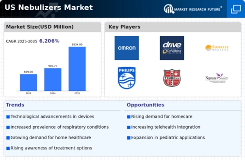 US Nebulizers Market Infographic