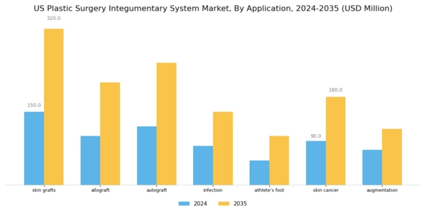 US Plastic Surgery Integumentary System Market Segment Image 2