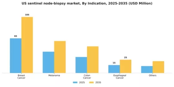 US Sentinel Node Biopsy Market Segment Image 1