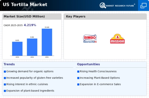 US Tortilla Market Infographic