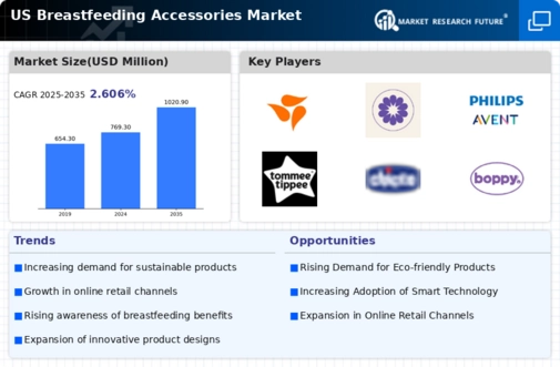 US Breast Feeding Accessories Market Infographic