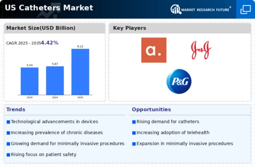 US Catheters Market Infographic