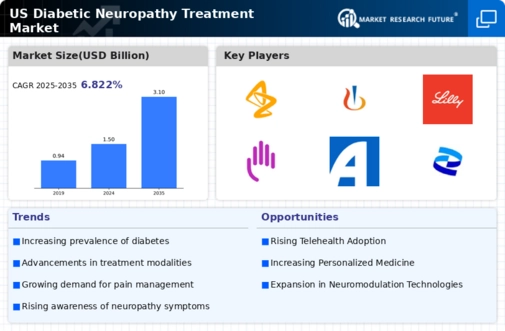 US Diabetic Neuropathy Treatment Market Infographic