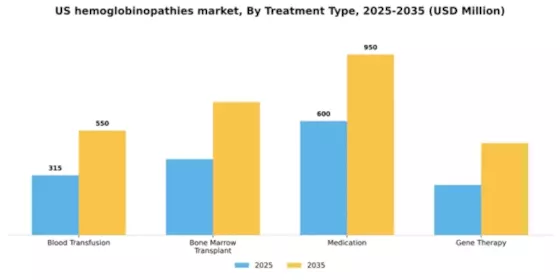 US Hemoglobinopathies Market Segment Image 2