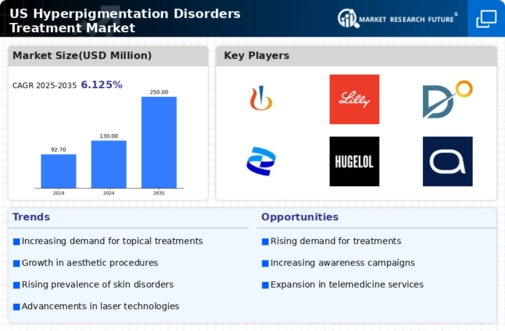 US Hyperpigmentation Disorders Treatment Market Infographic
