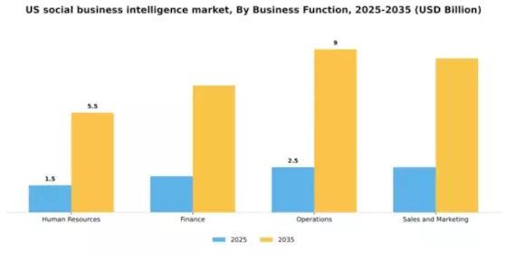 US Social Business Intelligence BI Market Segment Image 0