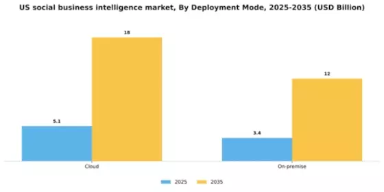 US Social Business Intelligence BI Market Segment Image 2