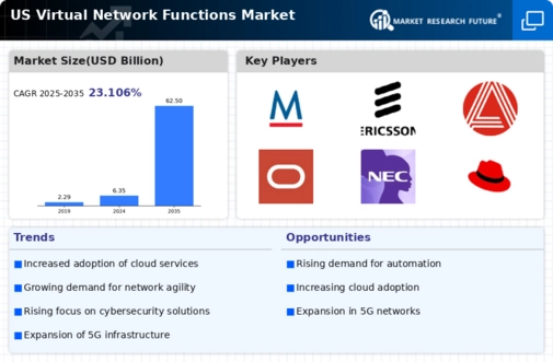 US Virtual Network Functions Market Infographic