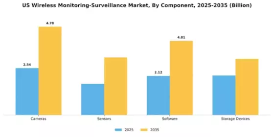 US Wireless Monitoring Surveillance Market Segment Image 1