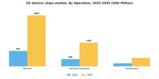US Electric Ships Market Segment Image 1