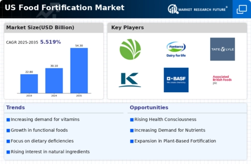 US Food Fortification Market Infographic