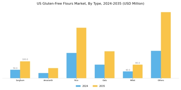 US Gluten-free flours Market Segment Image 0