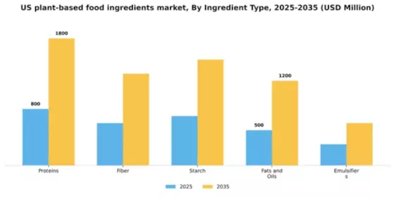 US Plant Based Food Ingredients Market Segment Image 2