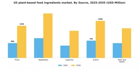 US Plant Based Food Ingredients Market Segment Image 3