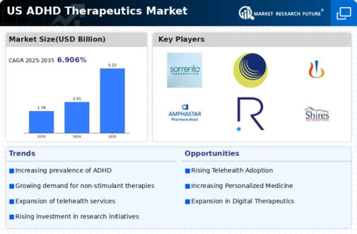 US ADHD Therapeutics Market Infographic