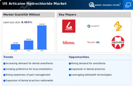 US Articaine Hydrochloride Market Infographic