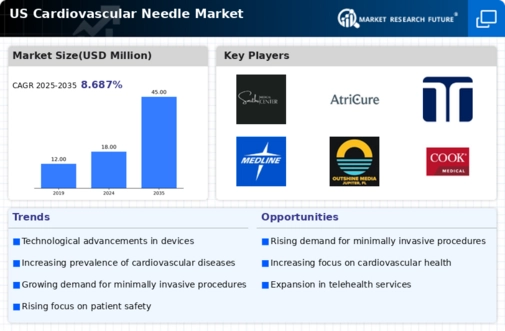 US Cardiovascular Needle Market Infographic