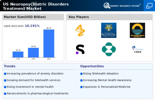 US Neuropsychiatric Disorders Treatment Market Infographic